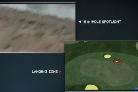 TrackMan Landing Zone in Action