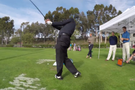 Gary Player Testing the new XR Driver